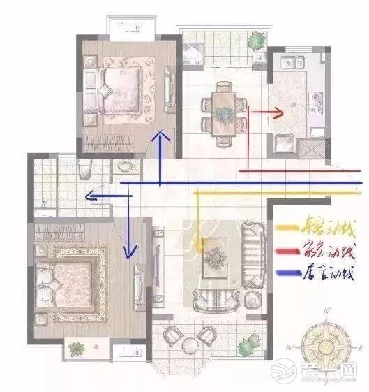 想要买到好房子先学会看户型图 户型常识标识讲解