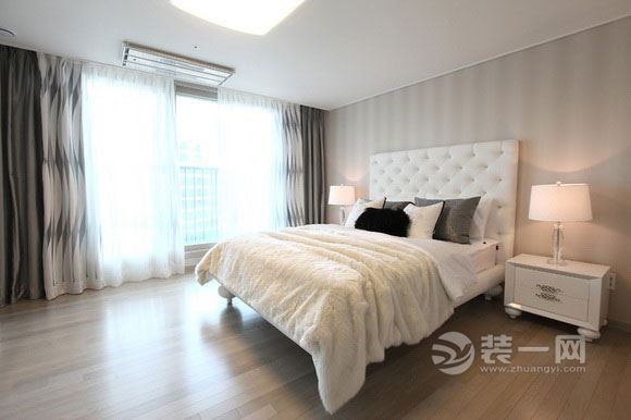 韩式95平两居室设计效果图